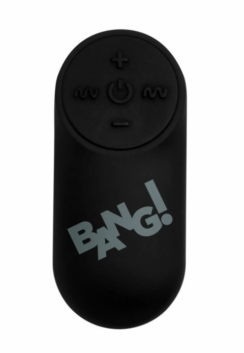 Bang! Bullet Vibrator Blue - Model z pilotem, wodoodporny, kompaktowy