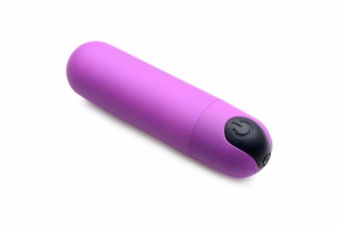 Bang! Mini wibrujący masażer punktowy Purple - kompaktowy, wodoodporny
