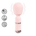 Loveline Velour Mini-Wand Rożowy - 10 Trybow, Wodoodporny, USB