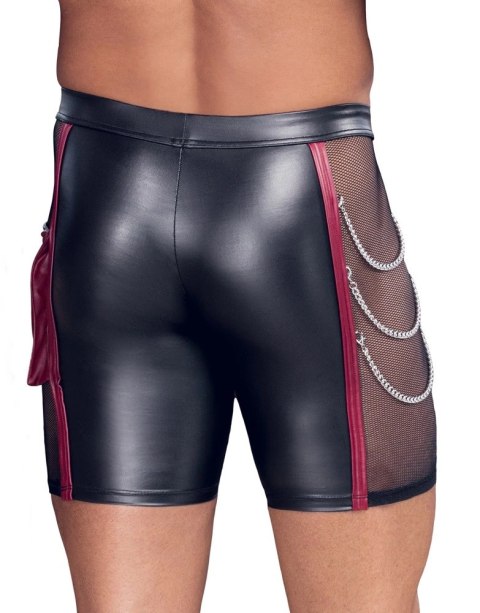 NEK Spodnie męskie XL z matowym wykończeniem i łańcuchami