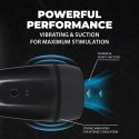 Pulsar Vibrobator Gun Metal - maszyna intymna z systemem podciśnienia i wibracjami