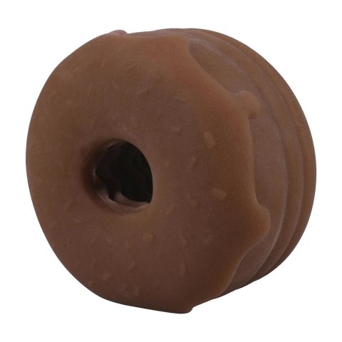 Doc Johnson Donut Chocolate - zestaw z maszyną intymną i aromatem czekoladowym