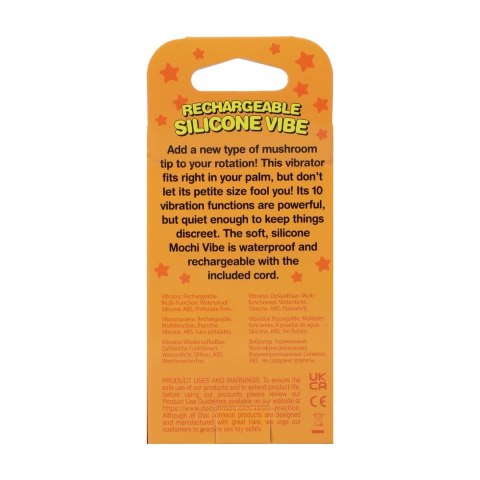 Doc Johnson Mushroom Vibe silikonowy model ładowalny zielony