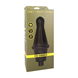 Doc Johnson The Rammer Negro - zaawansowana maszyna intymna, silikonowa, czarna