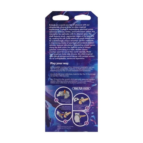 Fantasy Fuckers Via Lactea Multicolor - silikonowy model kosmiczny