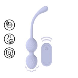 Loveline F1 Bead Kegel Duo z Pilotem Bezprzewodowym Lawenda