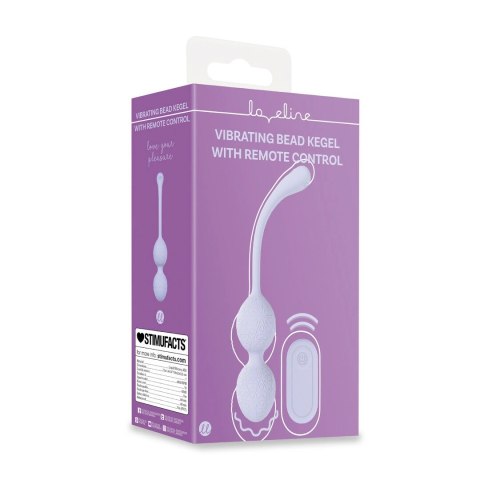 Loveline F1 Bead Kegel Duo z Pilotem Bezprzewodowym Lawenda