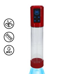 MegaLift Automatyczna Pompa Prożniowa Wodoodporna Metaliczna Czerwień