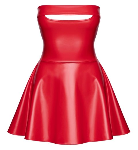 Noir Handmade Sukienka Powerwetlook Czerwona L Bez Ramiączek