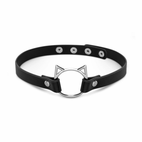 Bedroom Fantasies Kitty Choker Black - Pasek Dekoracyjny z Motywem Kota