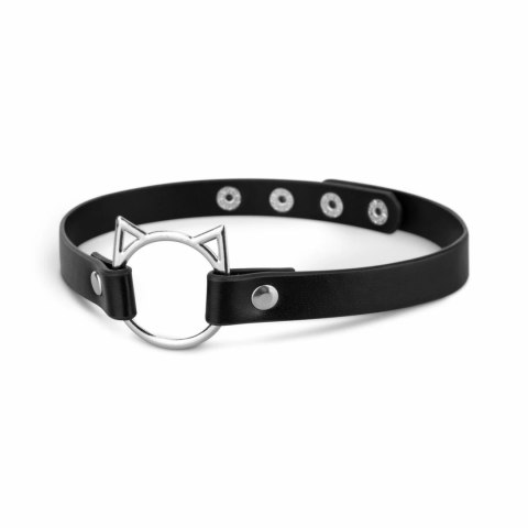 Bedroom Fantasies Kitty Choker Black - Pasek Dekoracyjny z Motywem Kota