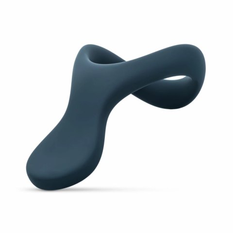 Boners Pierścień Intymny Silikonowy Elastyczny Czarny Uniwersalny