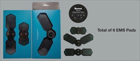 EMS M1 Bezprzewodowy Masażer Impulsowy 5 Trybow 10 Poziomow Intensywności