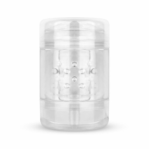 FPPR Podwojna maszyna intymna dwustronna transparentna, kompaktowa