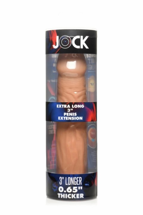 JOCK Extra Long Sleeve 7,6 cm - Model Tan, elastyczny TPE, dopasowanie