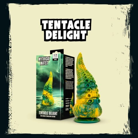 Mythical Mates Tentacle Delight Green & Yellow - model anatomiczny 22 cm