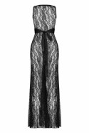Rimba Lace Dress Beautiful Nightmare czarna długa suknia z koronką