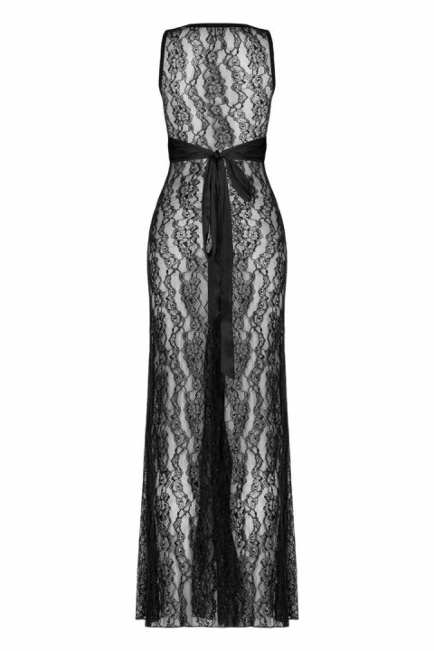 Rimba Lace Dress Beautiful Nightmare czarna długa suknia z koronką