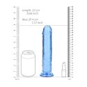 RealRock Crystal Clear 20 cm - model anatomiczny z przyssawką, przezroczysty