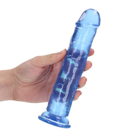 RealRock Crystal Clear 20 cm - model anatomiczny z przyssawką, przezroczysty