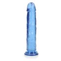 RealRock Crystal Clear 23 cm - model z przyssawką, przezroczysty