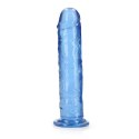 RealRock Crystal Clear 23 cm - model z przyssawką, przezroczysty