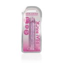RealRock Crystal Clear model 18 cm - anatomiczny z przyssawką