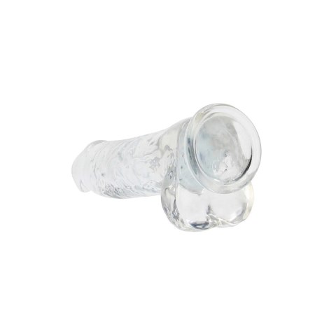 RealRock Crystal Clear model z anatomicznymi detalami 25,4 cm