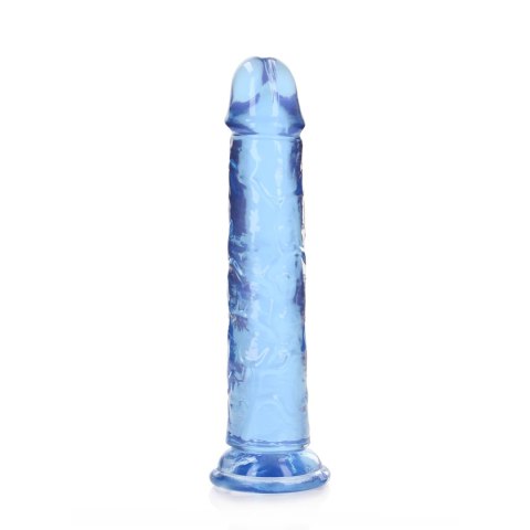 RealRock Crystal Clear model z przyssawką 18 cm przezroczysty