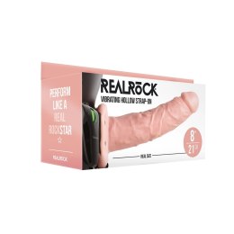 RealRock Model 20,5 cm - Wibrator z systemem paskow, regulowany