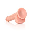RealRock Model Prosty 20,5 cm z przyssawką - realistyczny wygląd