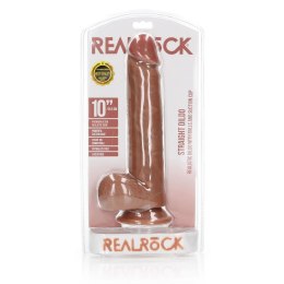 RealRock Model Prosty z Przyssawką 25,5 cm, Anatomiczny Kształt