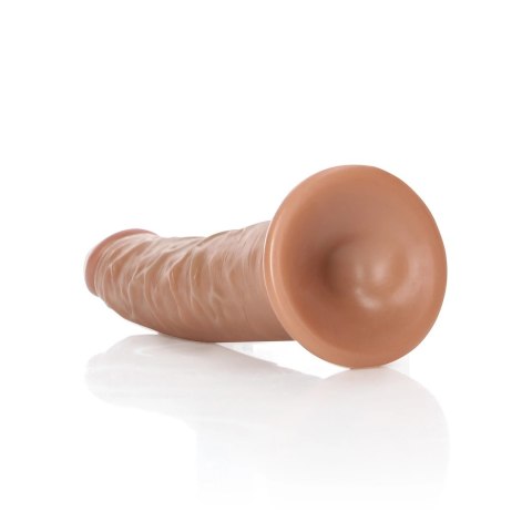 RealRock Model Slim 15,5 cm - elastyczny z przyssawką, kolor naturalny