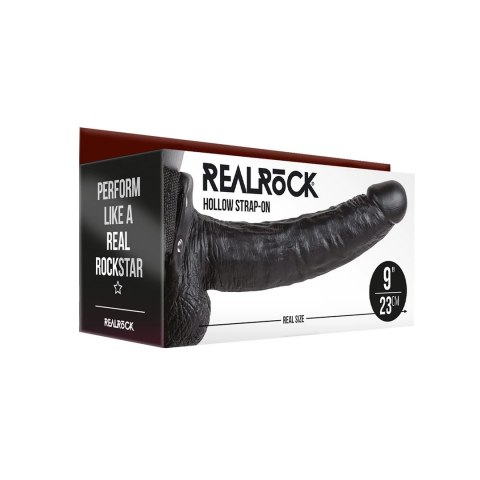 RealRock Pasek z modelem anatomicznym i kulkami 23 cm, regulowany