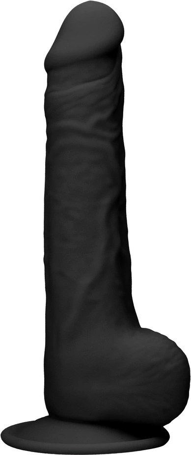 RealRock Ultra Model silikonowy z jądrami 24 cm przyssawka cielisty