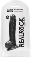 RealRock Ultra silikonowa forma anatomiczna z przyssawką 23 cm cielista