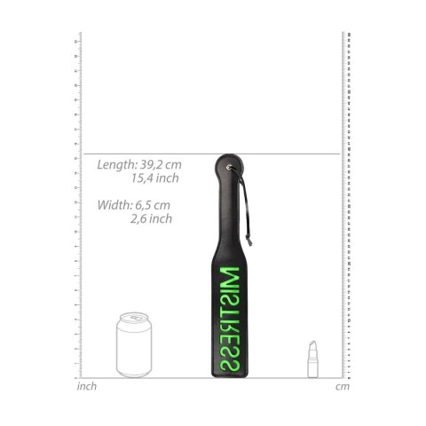 Ouch! Glow in the Dark Paddle wiosło fluorescencyjne zielone