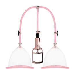 Pumped by Shots - Duży zestaw prożniowy do stymulacji piersi