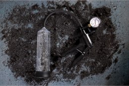 Pumped by Shots Elite - pompa prożniowa z wskaźnikiem ciśnienia, 23 cm