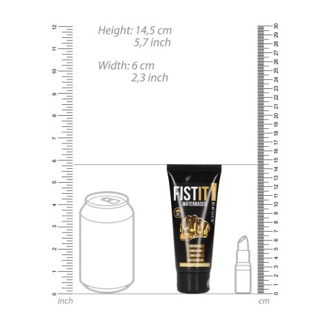 Shots Fist It Lubrykant wodny 100 ml - bezzapachowy, neutralny