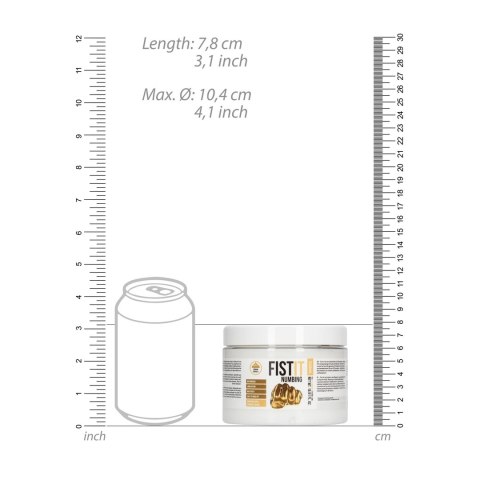 Shots Fist It Professional żel intymny znieczulający 500ml na bazie wody