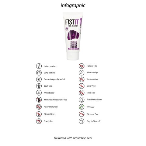 Shots Fist It Professional żel relaksujący wodny 100 ml bezzapachowy