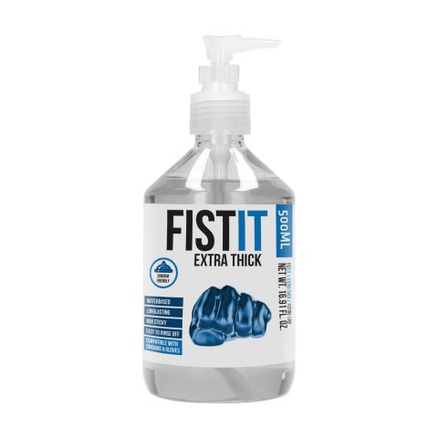Shots Fist It Water-Based Gęsty Żel Intymny 500 ml, Bezbarwny