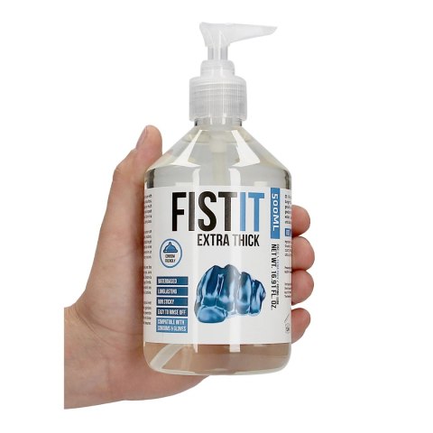 Shots Fist It Water-Based Gęsty Żel Intymny 500 ml, Bezbarwny