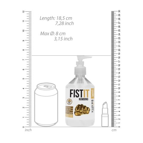 Shots Fist It żel nawilżający 500 ml bezzapachowy wodna formuła
