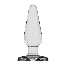 Shots Glass Plug 13 cm - szklany anatomiczny korek borokrzemowy