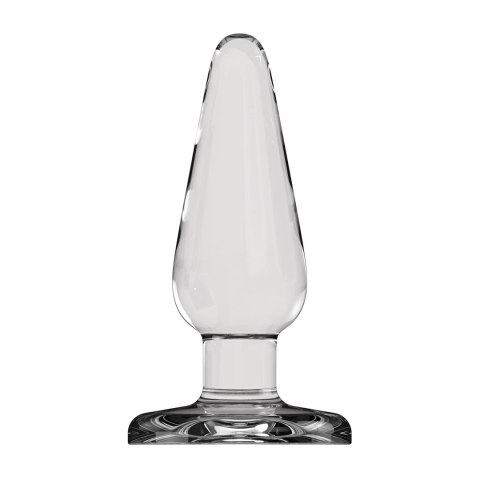 Shots Glass Plug 13 cm - szklany anatomiczny korek borokrzemowy