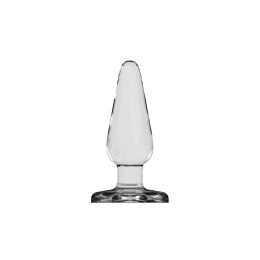 Shots szklany korek analny 8 cm szkło borokrzemowe bezpieczny