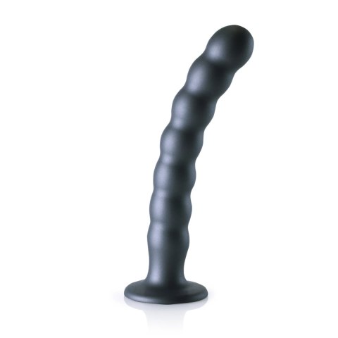 Ouch! Beaded G-Spot - silikonowy model z koralikami 20,5 cm, przyssawka