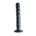 Ouch! Beaded G-Spot - silikonowy model z koralikami 20,5 cm, przyssawka